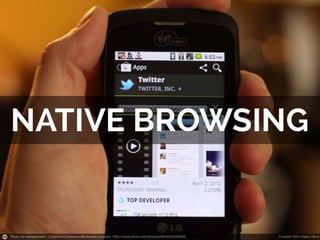 Photo by hankenstein - Creative Commons Attribution License http://www.flickr.com/photos/96445946@N00

Created with Haiku Deck

 