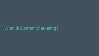 Content Marketing ≠ Social Media Marketing
 