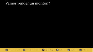 Vamos vender un monton?
 