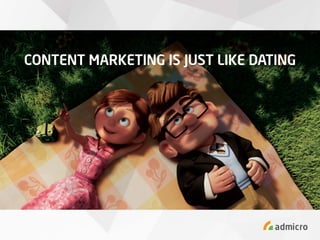 Content marketing is just like dating