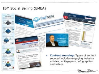 Key advantages of content marketing


Content Marketing can...



                         • Reduce your cost per lead by 80% within 5
                         months

                         • Deliver a greater ROI than paid search

                         • Have a considerable impact on both medium-sized
                         and larger-sized companies:

                         Medium sized ones pay 31% less than if they used
                         paid search while larger-sized companies pay 41%
                         less.




           Source: Content Marketing ROI reporting; Kapost
 
