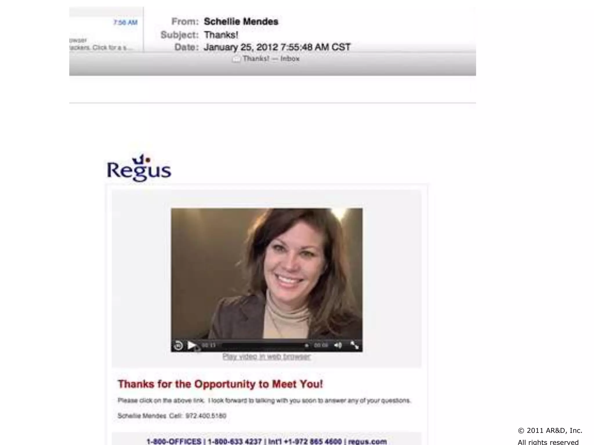 © 2011 AR&D, Inc.
All rights reserved
 