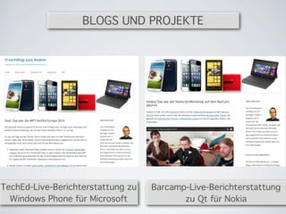 Blogs & Projekte IT-techBlog
 