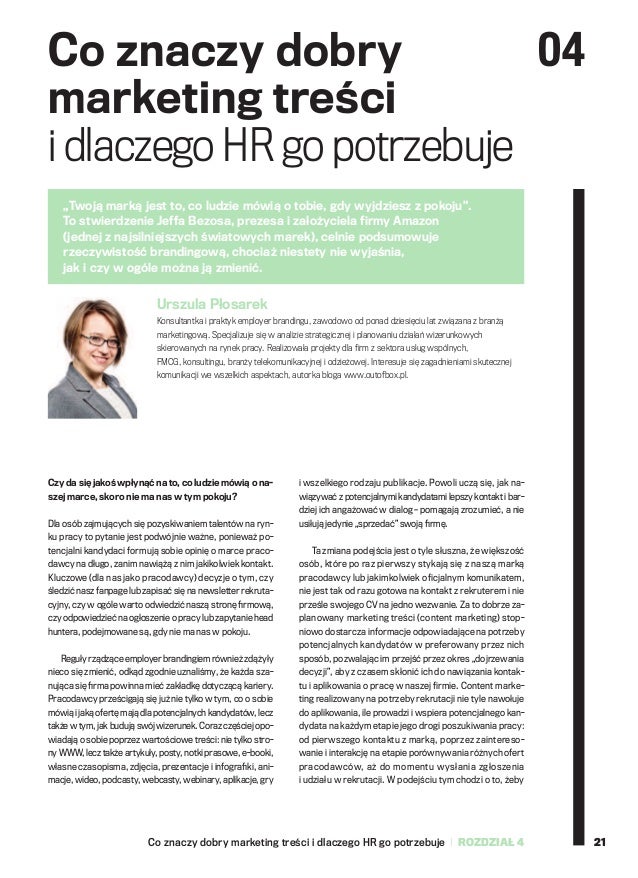 Co znaczy dobry marketing treści i dlaczego HR go potrzebuje