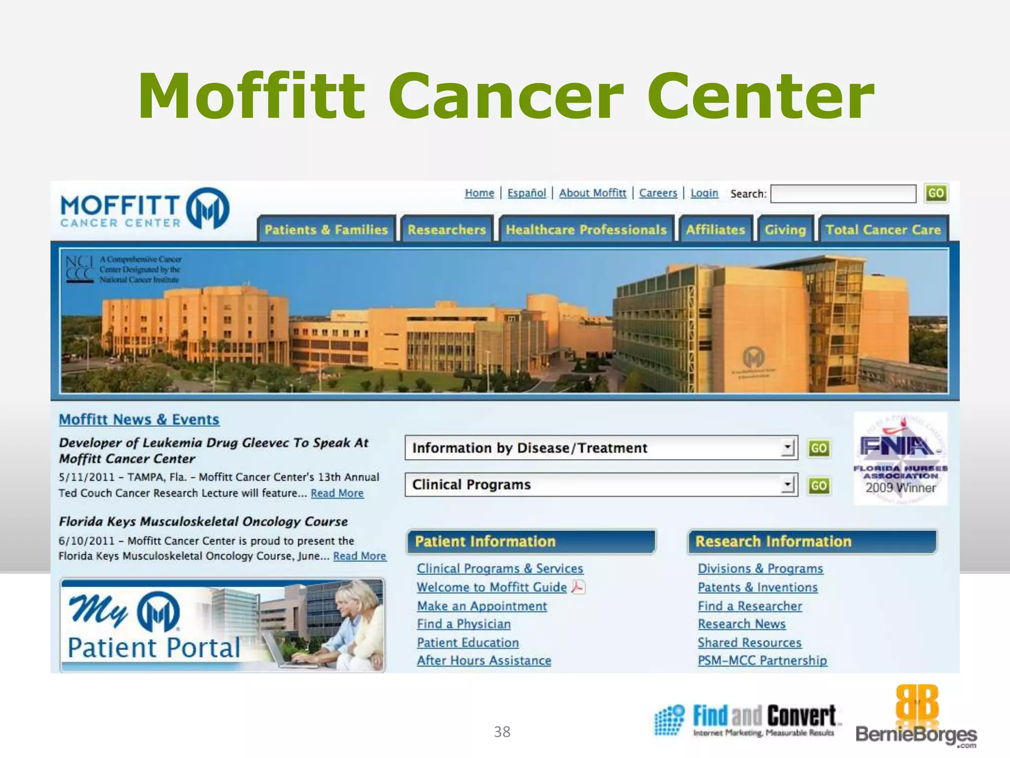 Moffitt Cancer Center38