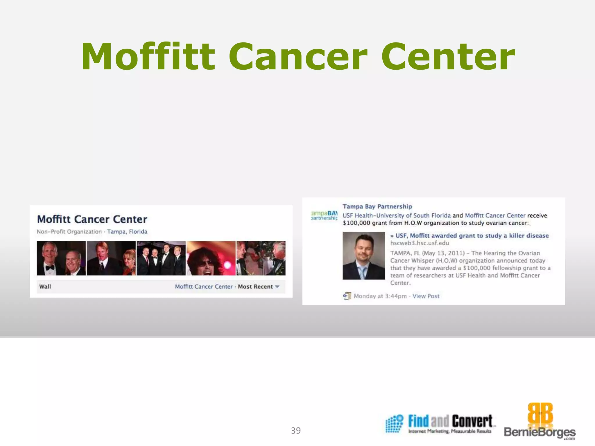 Moffitt Cancer Center39