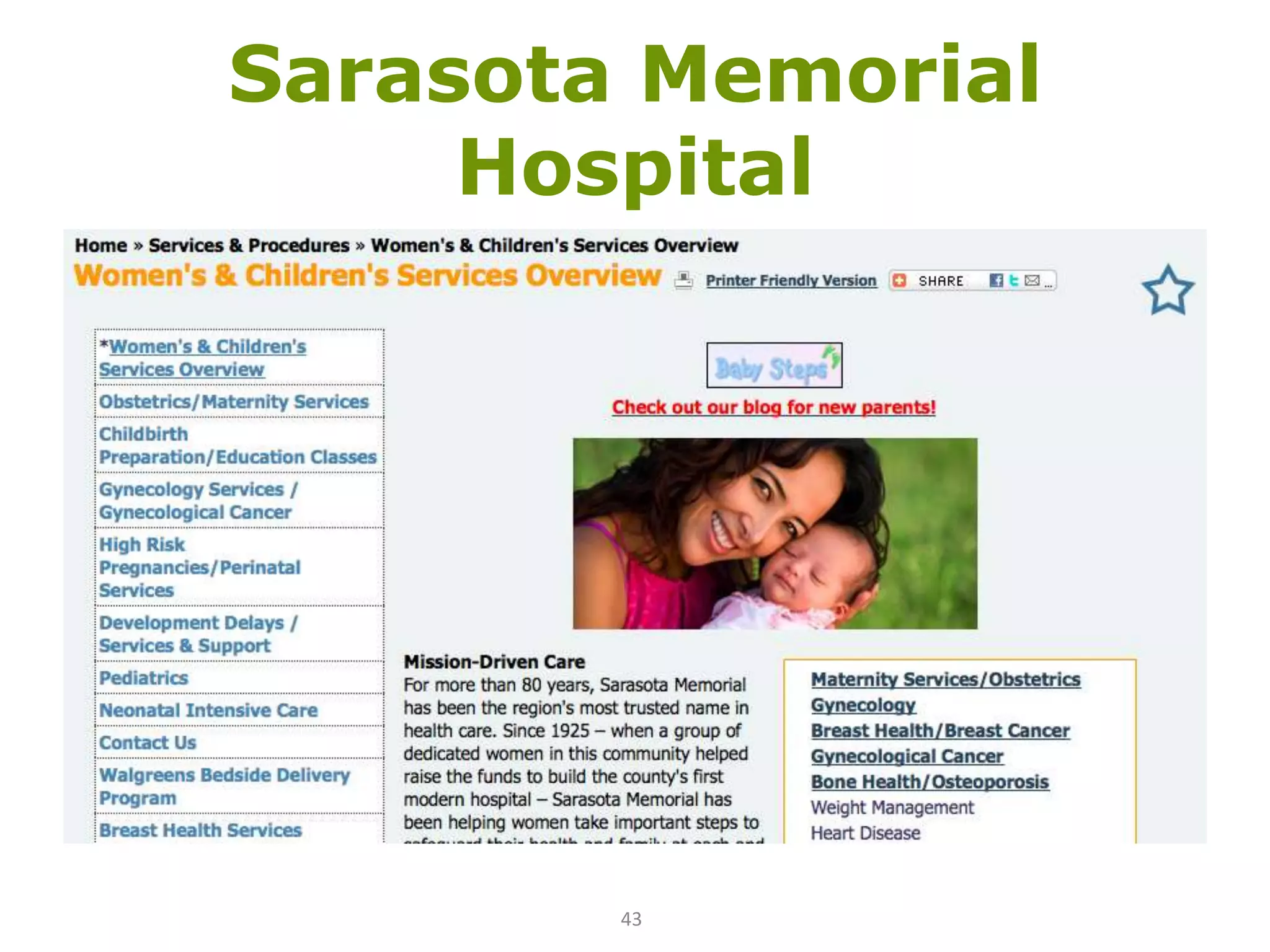 Sarasota Memorial Hospital43
