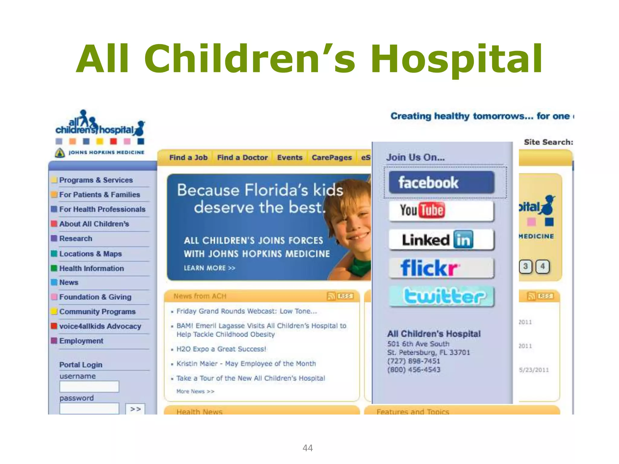 All Children’s Hospital44