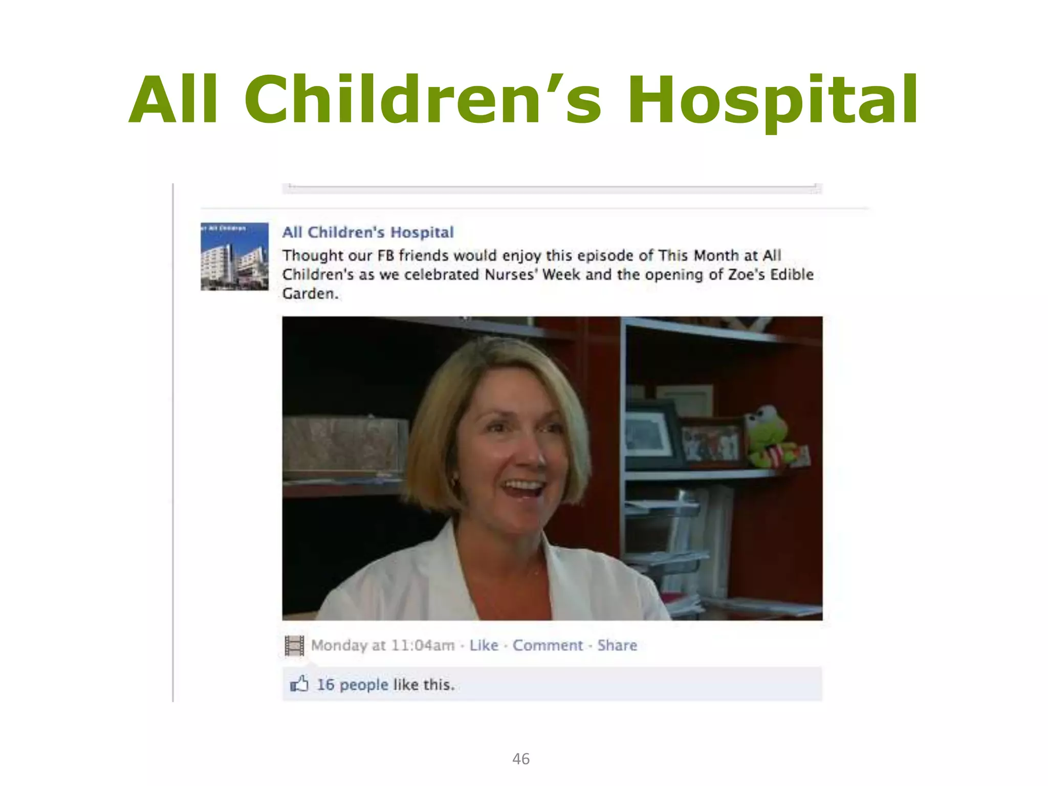 All Children’s Hospital46
