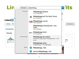 LinkedIn for Non Profits48
