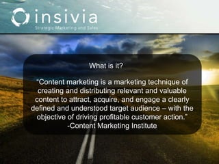 Insivia Seminar Series: Content Marketing