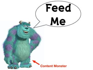 Feed
Me!
Content Monster
 