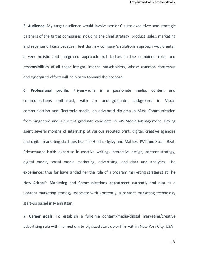 marketing business proposal