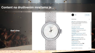 Content na društvenim mrežama je...
Real-time
 