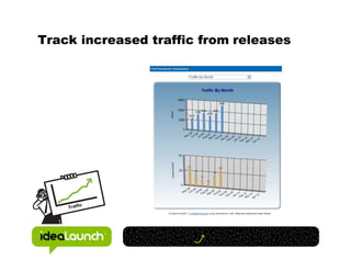 Track increased traffic from releases
 