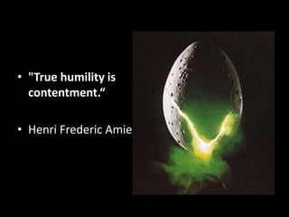 Contentment, Peace, Harmony