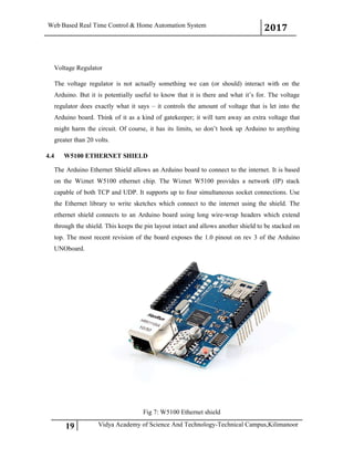 WEB BASED REAL TIME CONTROL AND HOME AUTOMATION SYSTEM | PDF