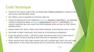 Content migration for sitecore | PPTX