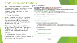 Content migration for sitecore | PPTX