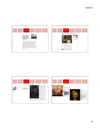 20/05/15	
  
12	
  
www.isdi.es
Definición
	
  de éxito
Plataformas
	
  dispositivos
	
   	
  formatos
PersonalidadAudienciaObjetivo Mensaje
Personalidad3
www.isdi.es
31
Definición
	
  de éxito
Plataformas
	
  dispositivos
	
   	
  formatos
PersonalidadAudienciaObjetivo Mensaje
Personalidad3
www.isdi.es
Definición
	
  de éxito
Plataformas
	
  dispositivos
	
   	
  formatos
PersonalidadAudienciaObjetivo Mensaje
Personalidad3
www.isdi.es
Definición
	
  de éxito
Plataformas
	
  dispositivos
	
   	
  formatos
PersonalidadAudienciaObjetivo Mensaje
Personalidad3
 