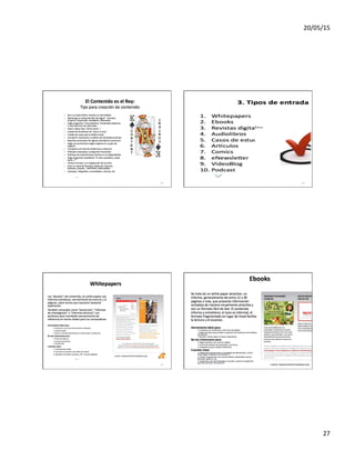 20/05/15	
  
27	
  
105	
   106	
  
107	
  
Modulo V Prof Moises Cielak @mcielakDiplomado: Nuevo Marketing
108	
  Moises.Cielak.Net
 