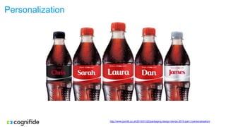 Personalization
http://www.point6.co.uk/2015/01/22/packaging-design-trends-2015-part-3-personalisation/
 