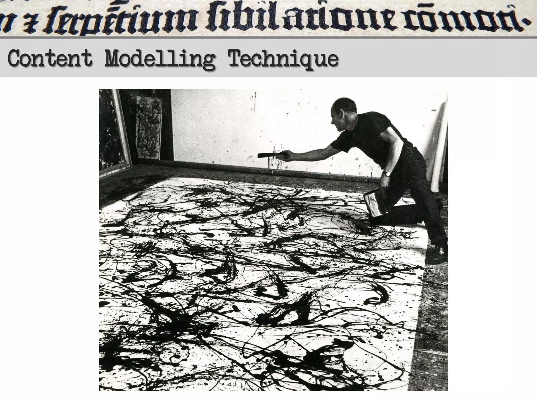 Content Modelling Technique

 