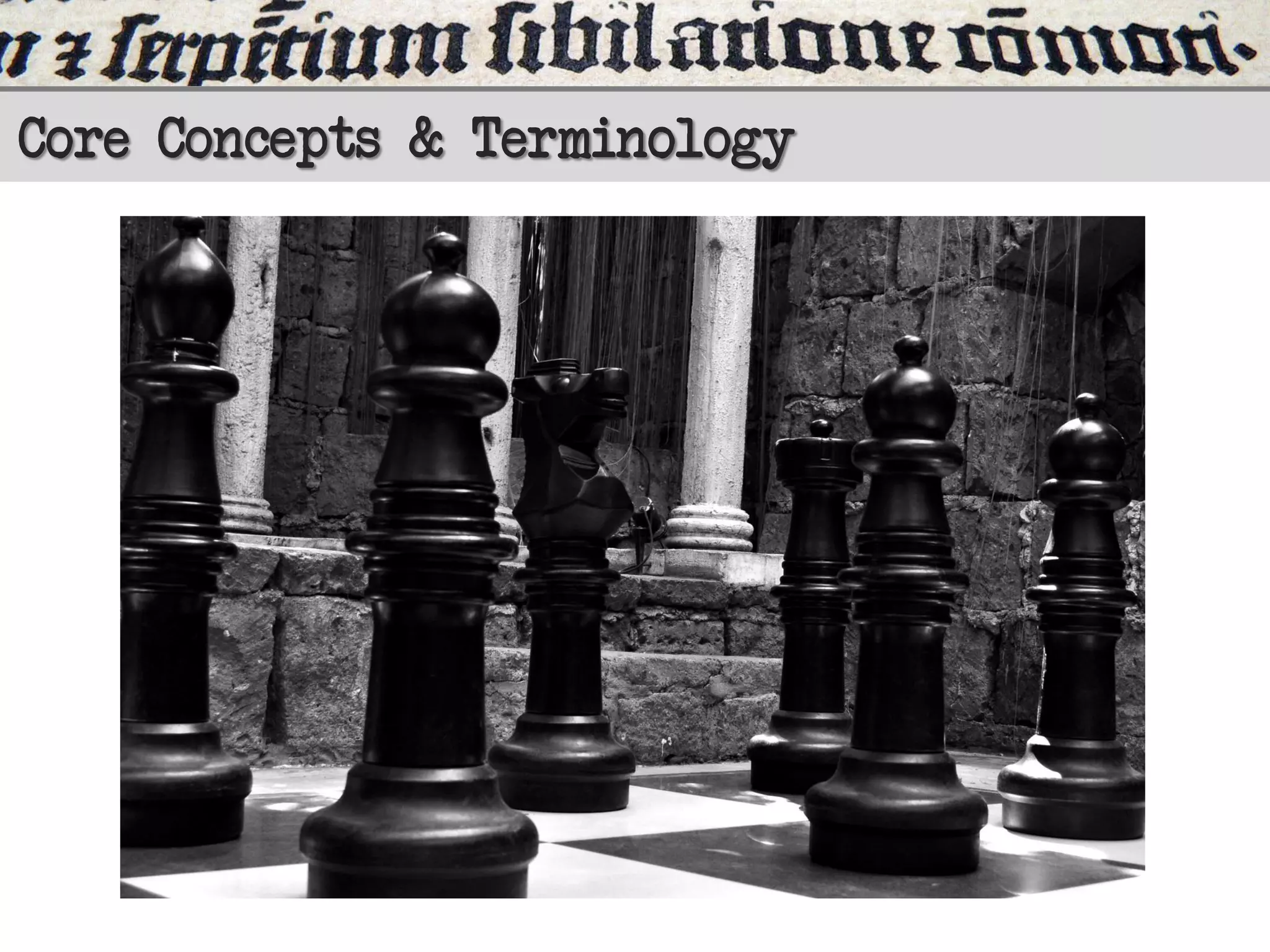 Core Concepts & Terminology

 