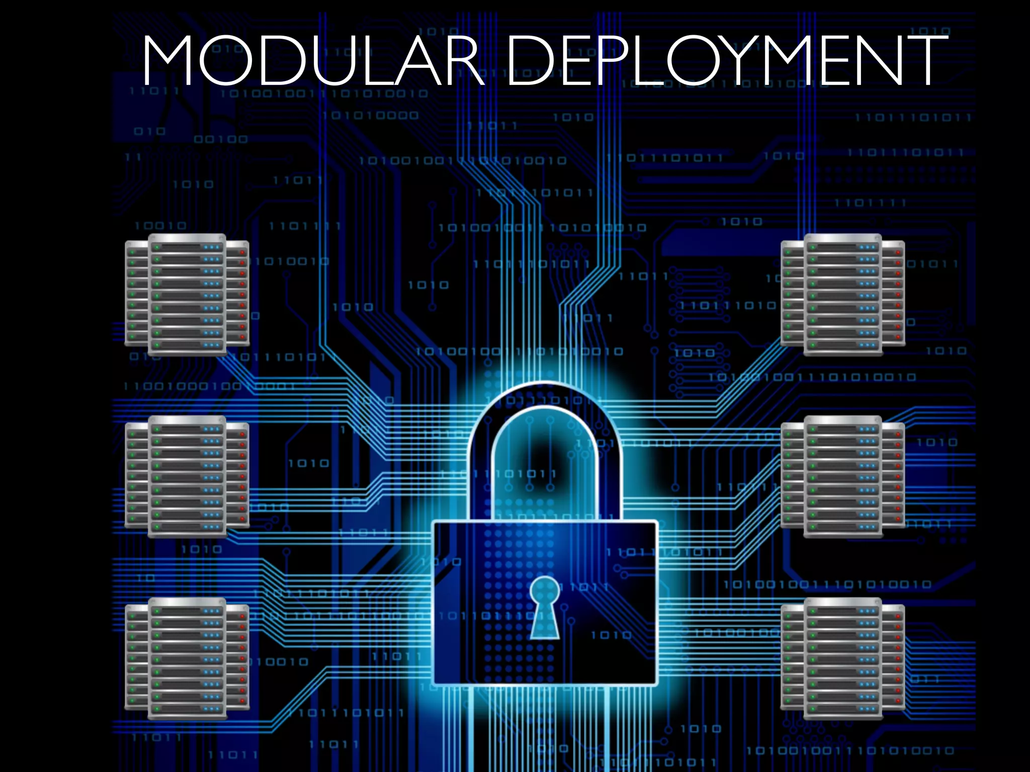 MODULAR DEPLOYMENT
 