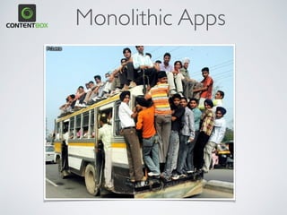 Monolithic Apps
 