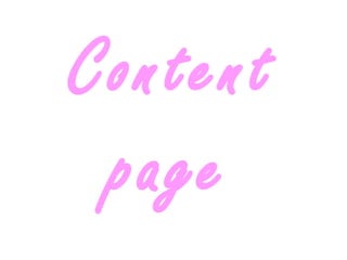 Content
 page
 