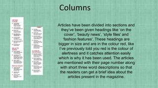 Content page analysis | PPTX