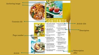 Anchoring image
Contents tile
Page number
Article
Article title
Description
Subscription
offer
 