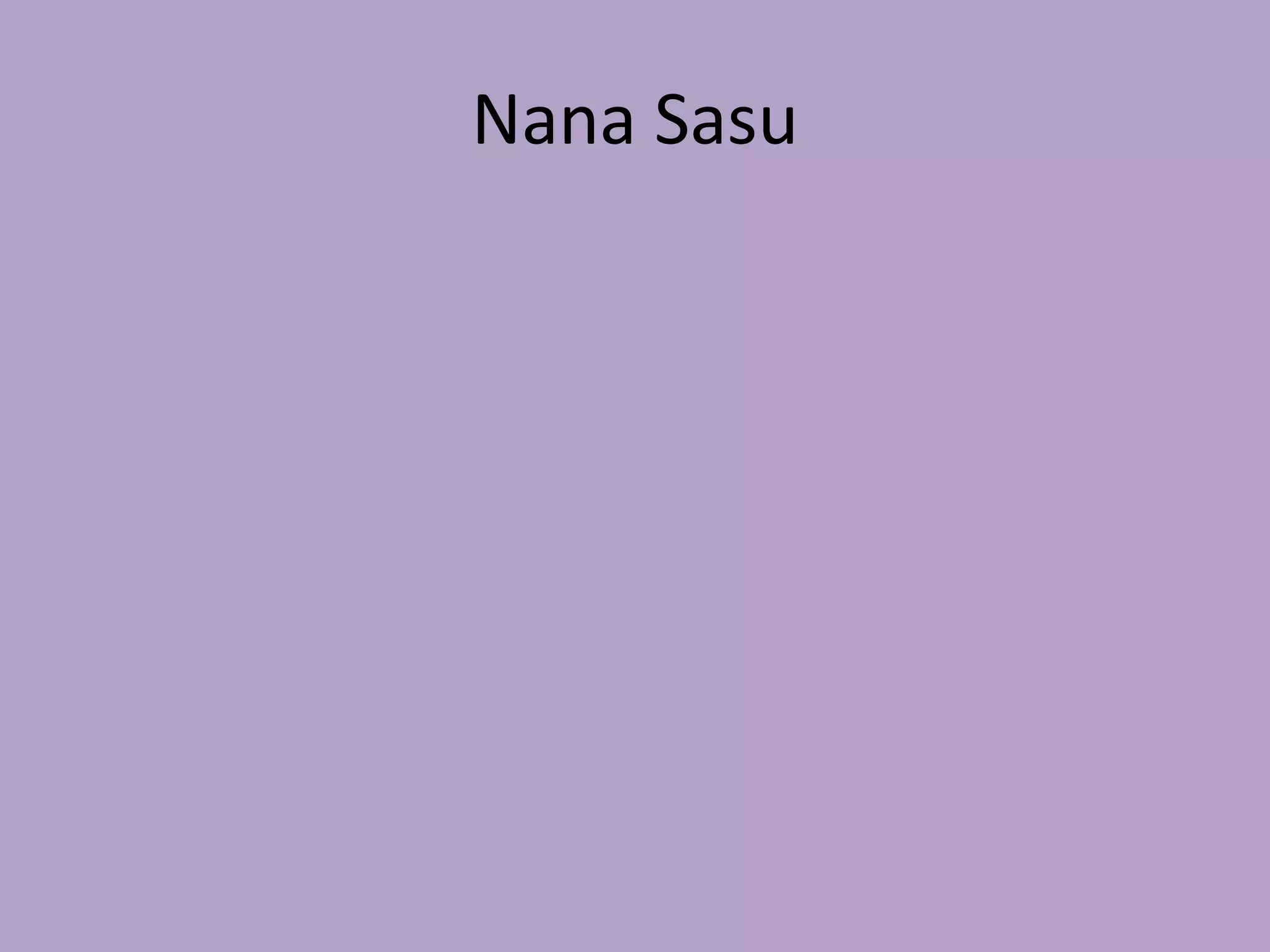 Nana Sasu
