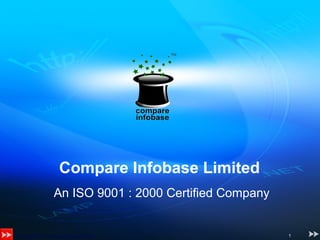Copyright @ Compare Infobase Limited 1
Compare Infobase Limited
An ISO 9001 : 2000 Certified Company
 