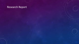 Research Report
 