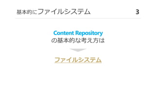 Content Repositoryとは | PPT