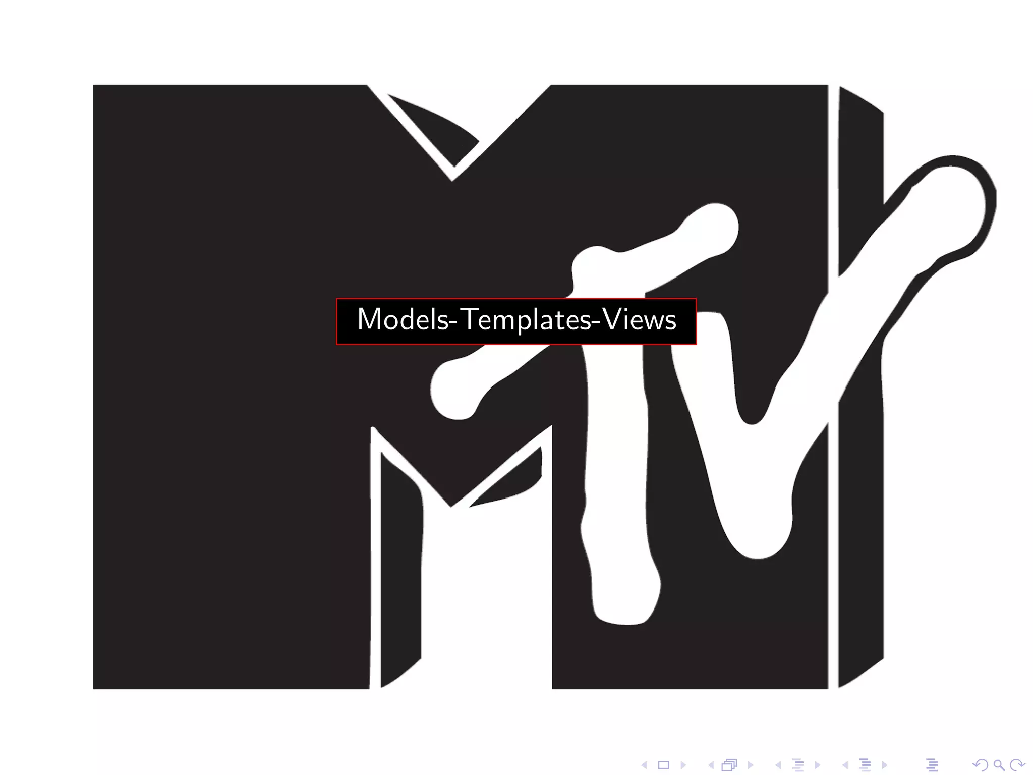 Models-Templates-Views
 