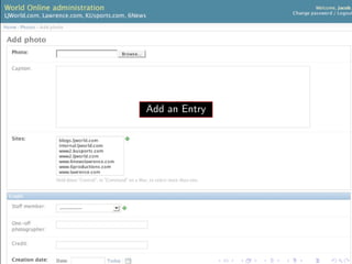 Add an Entry
 