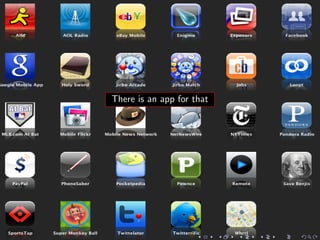 There is an app for that
 