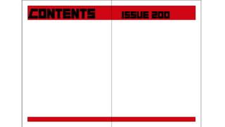 Contents page creation