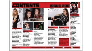 Contents page creation