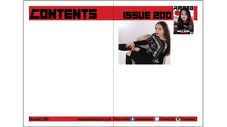 Contents page creation