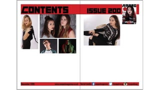 Contents page creation