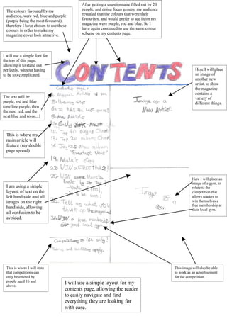 Contents Draft annotated