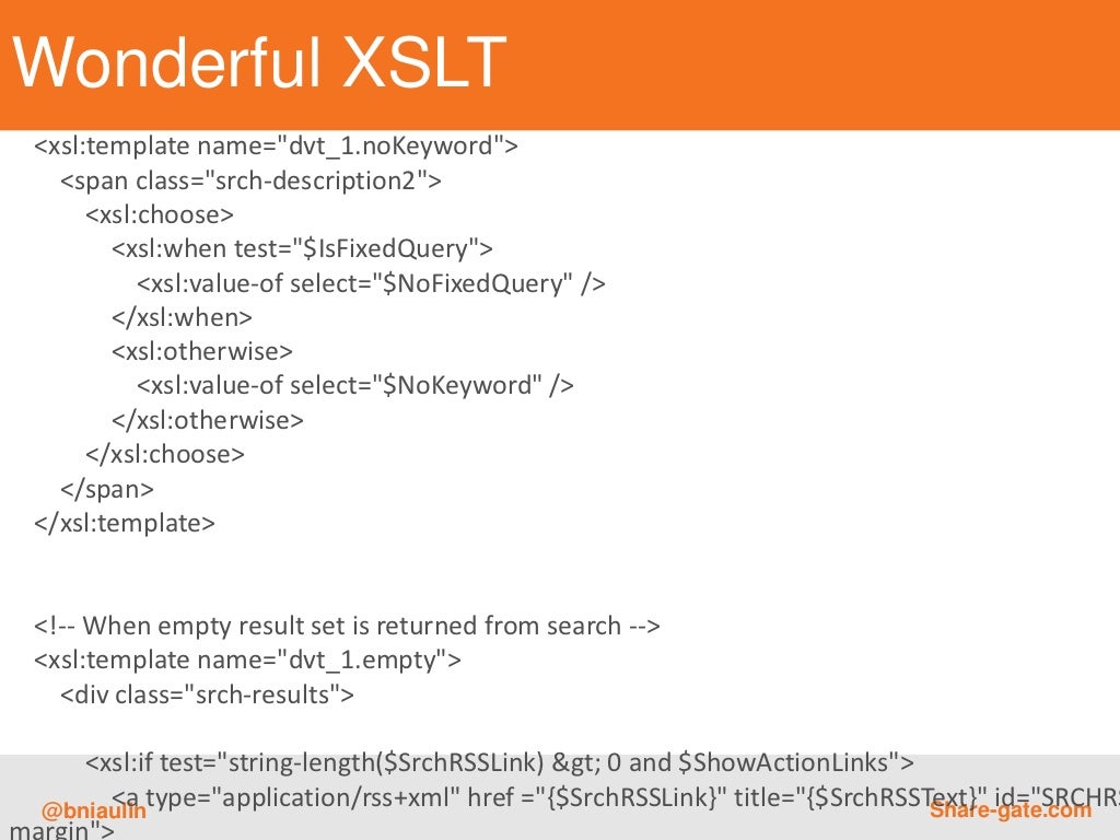 Wonderful XSLT