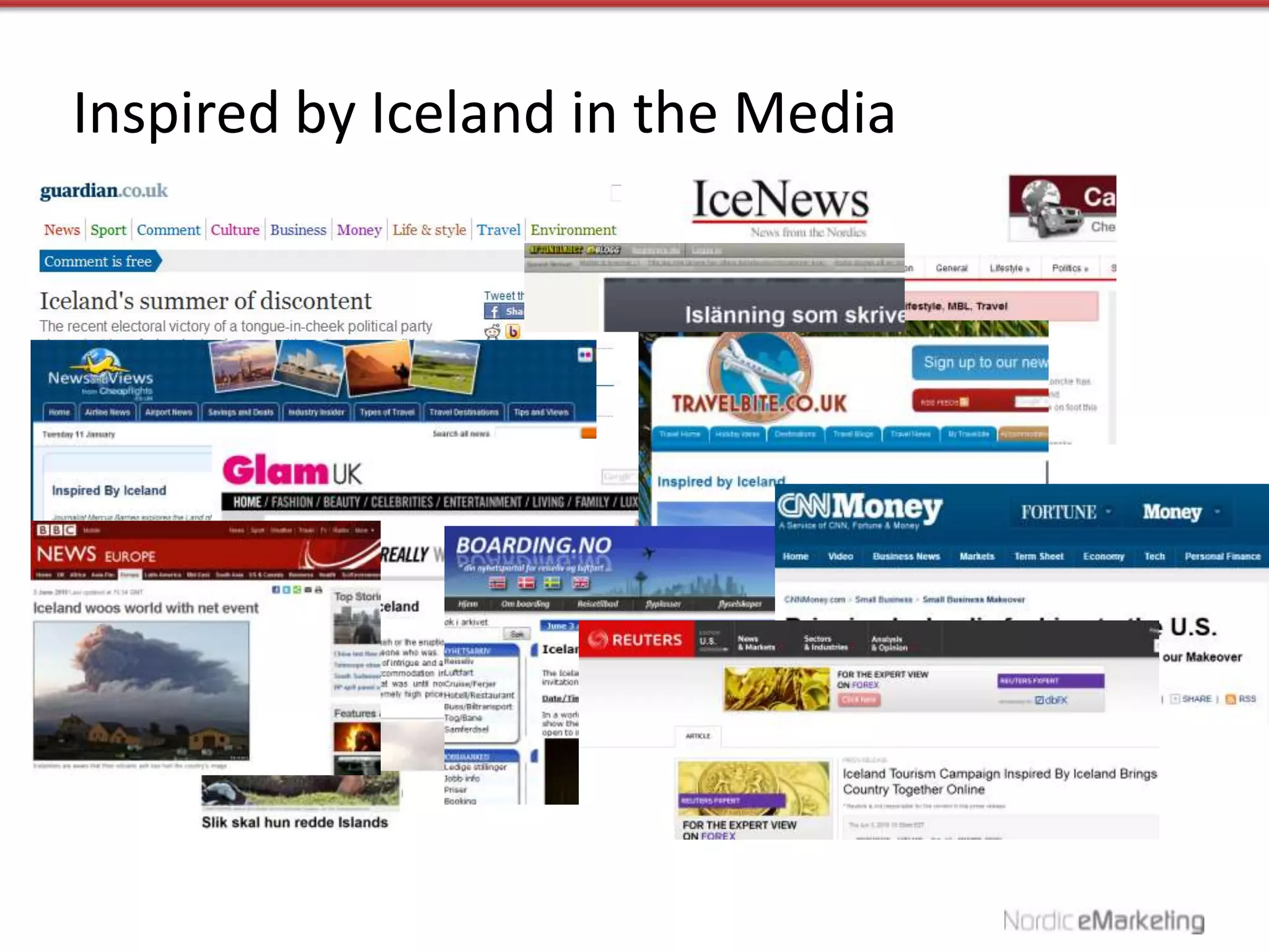 Inspired by Iceland in the Media
 
