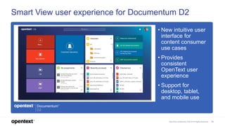 Opentext D2 Matrix Content Services - What's New in EP5? | PPTX