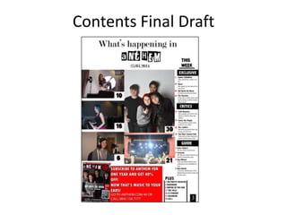 Contents Final Draft
 