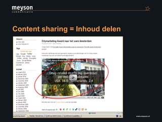 Content sharing = Inhoud delen 